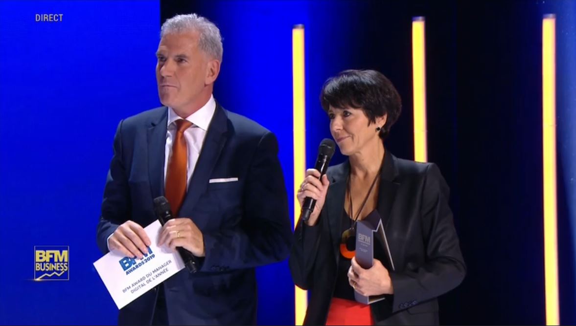 Christel Bories aux BFM Awards 2019