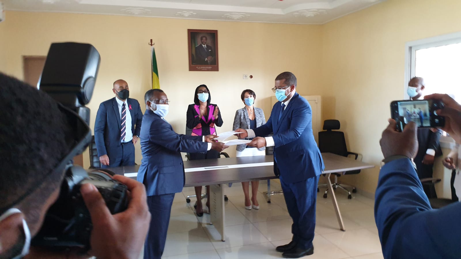 Signature de l'addendum RSE à la convention minière liant Comilog (groupe Eramet) et l'Etat gabonais