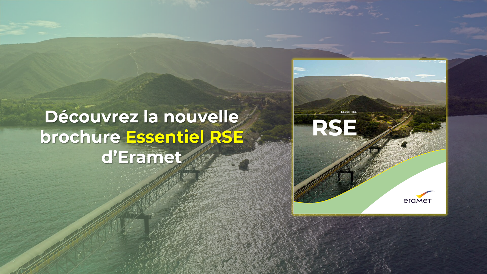 Visuel de la brochure RSE d'Eramet