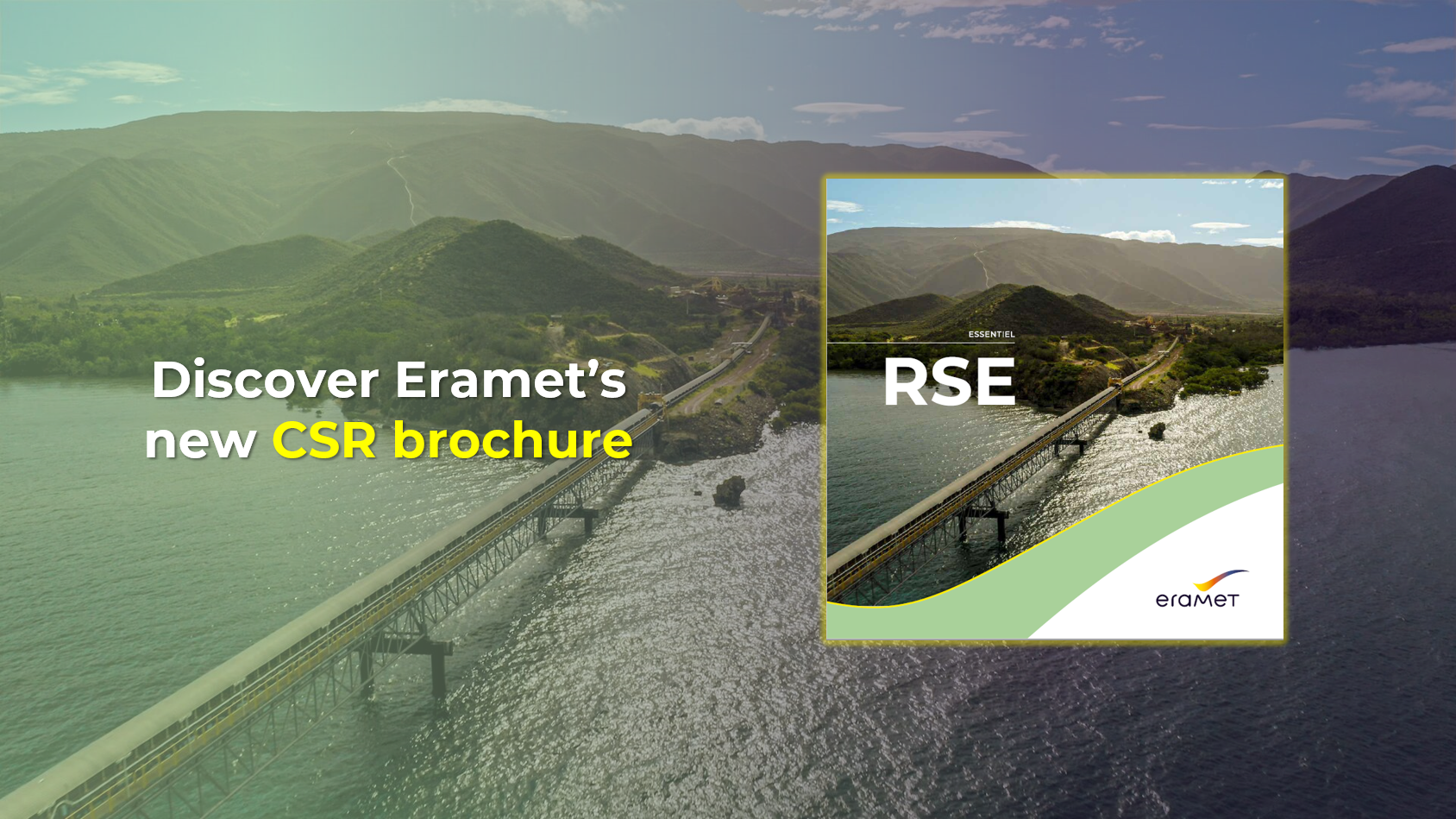 Picture of Eramet's CSR brochure