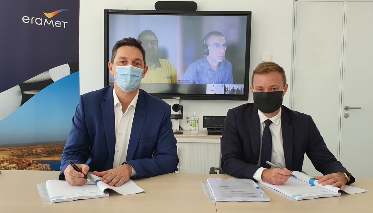 Signature du protocole d'acccord entre GCO et CrossBoundary Energy pour la construction d'une centrale solaire