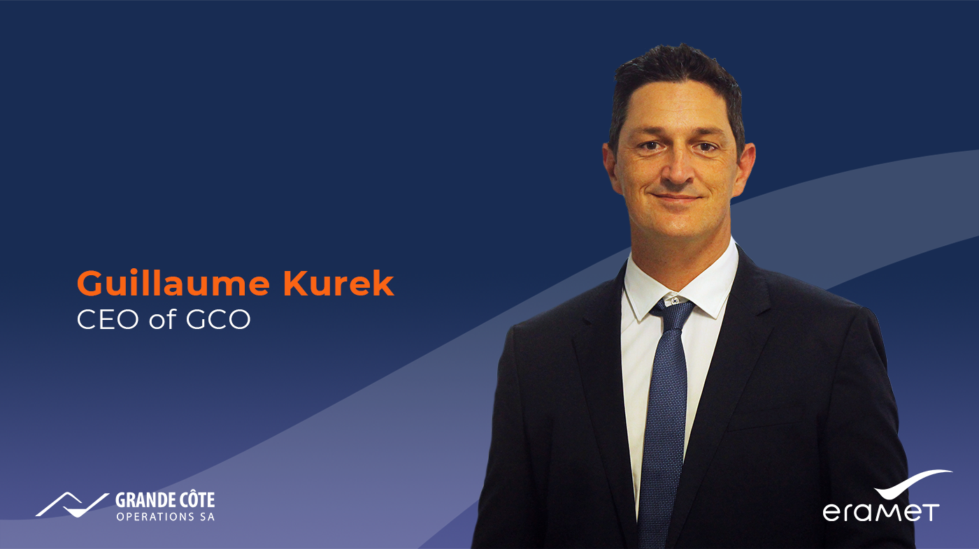 Picture illustrating the appointment of Guillaume Kurek as CEO of Grande Côte Operations (GCO)