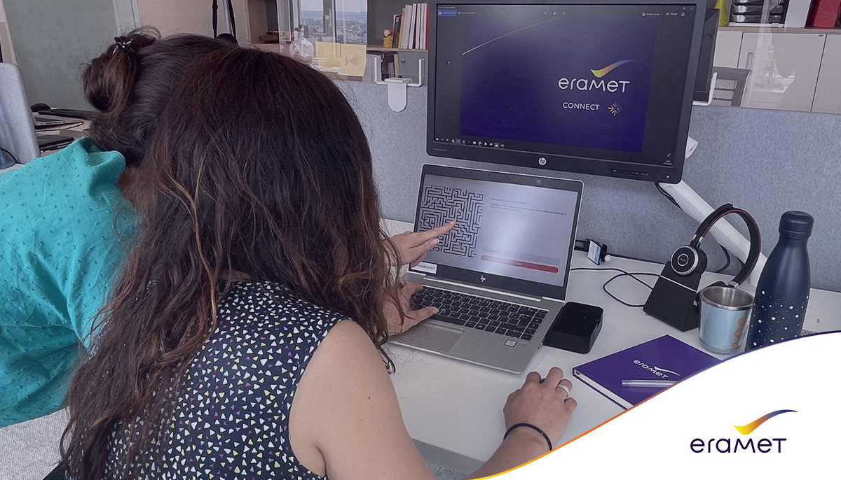 Picture illustrating Connect, the integration program for Eramet Group's new employees