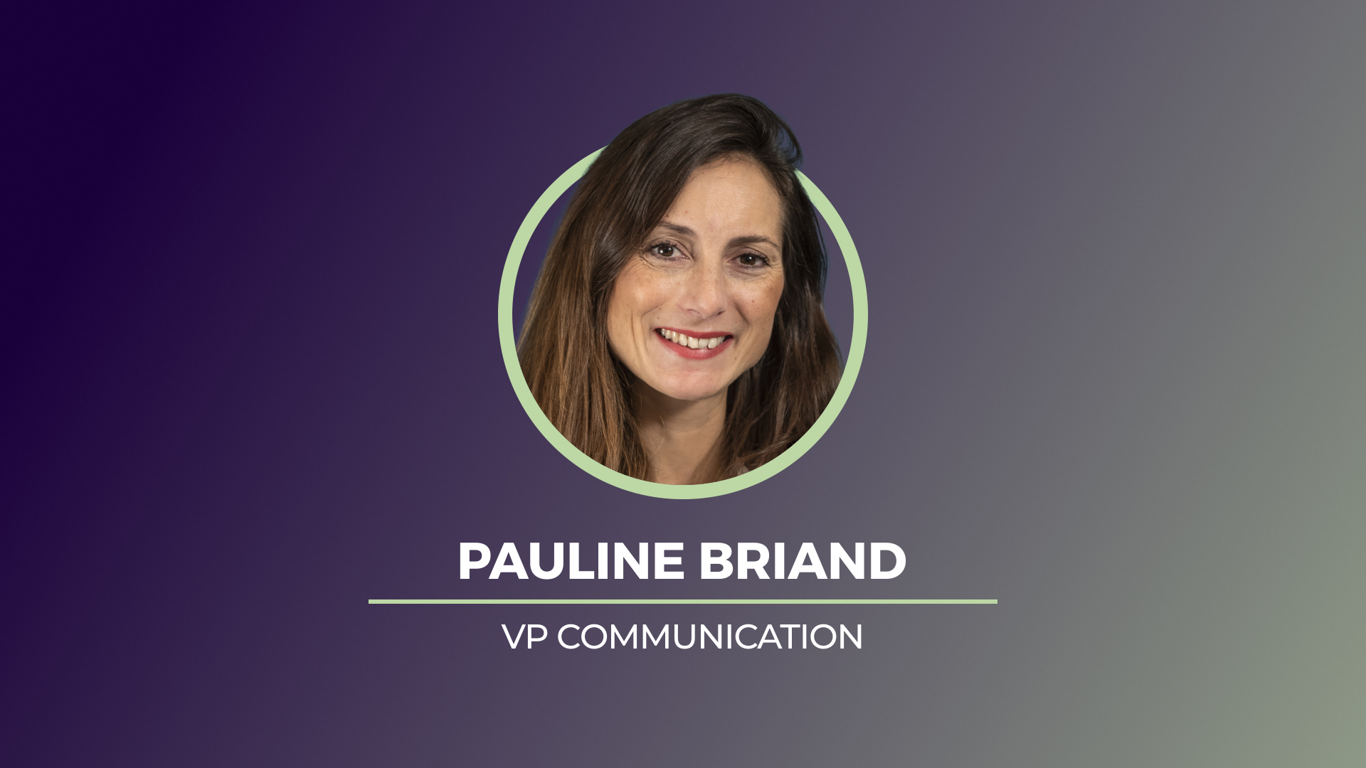 Pauline Briand, Communications Director at Eramet