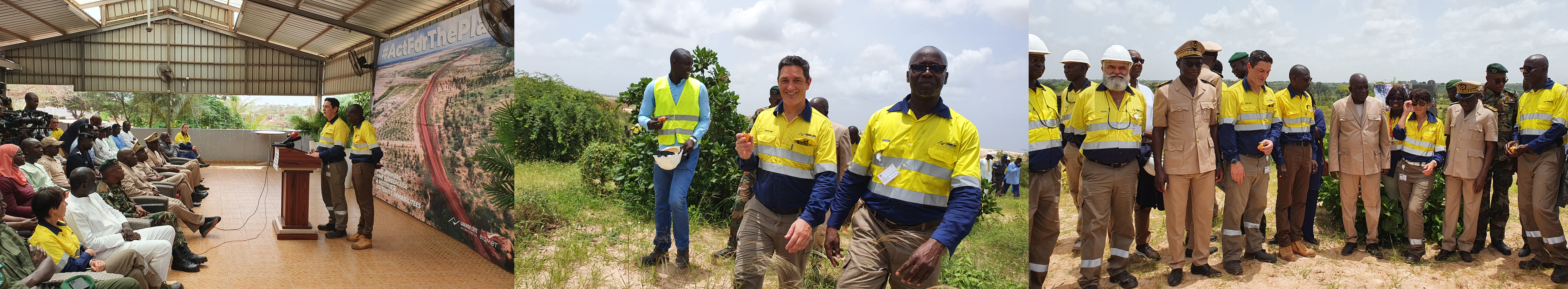 Mission GCO Cérémonie de restitution des terres