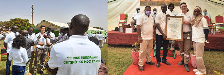 El 25 de febrero, GCO organizó un acto en presencia del Director General y de la prensa nacional y local para celebrar la obtención de estas dos certificaciones.