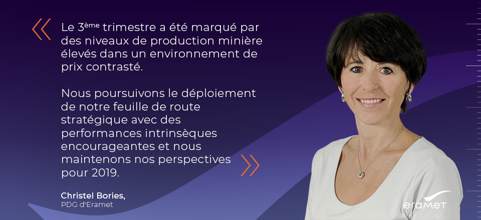 Verbatim Christel Bories - Chiffre d'affaires 3ème trimestre 2019