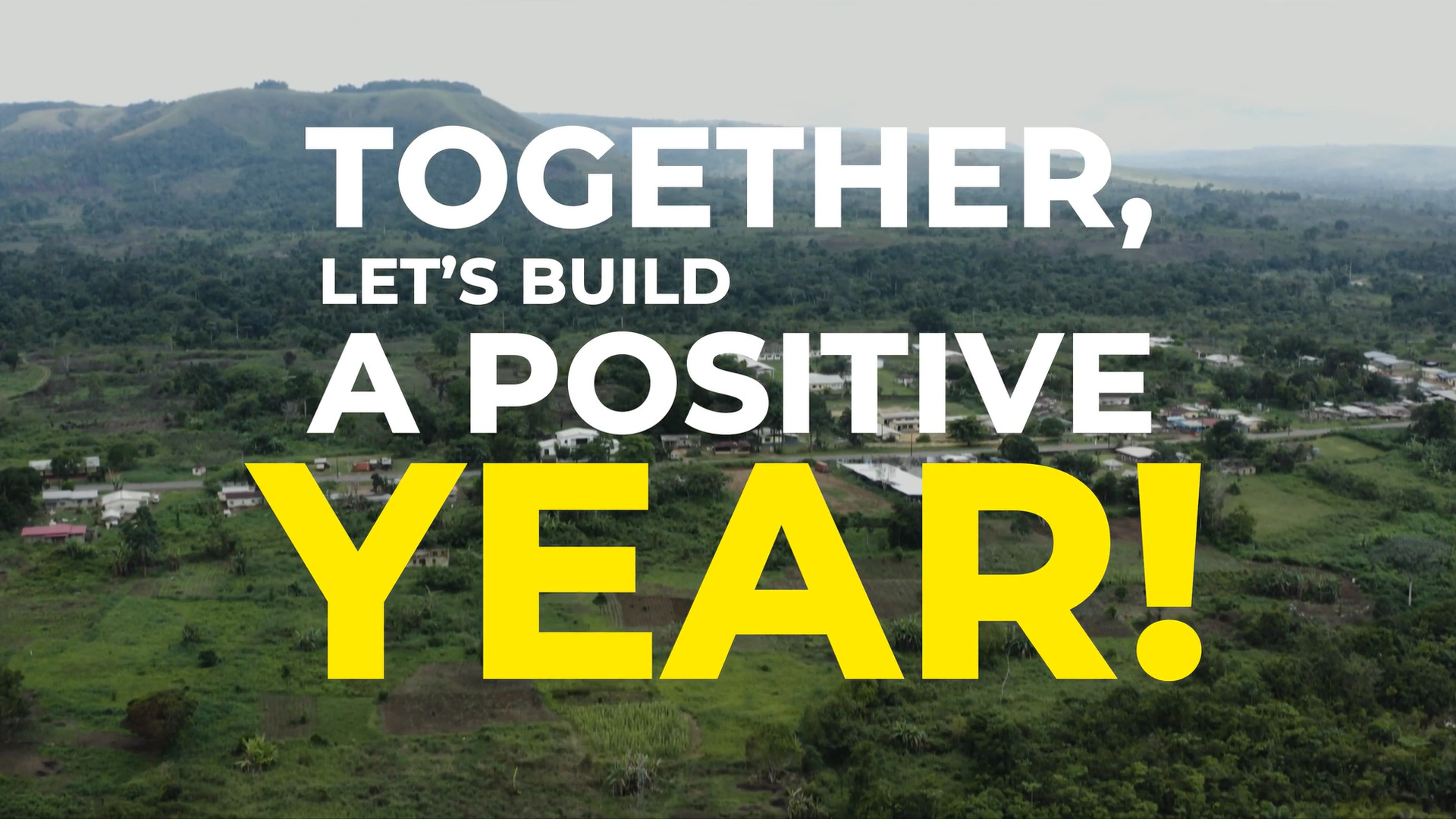 Together let's build a positive year