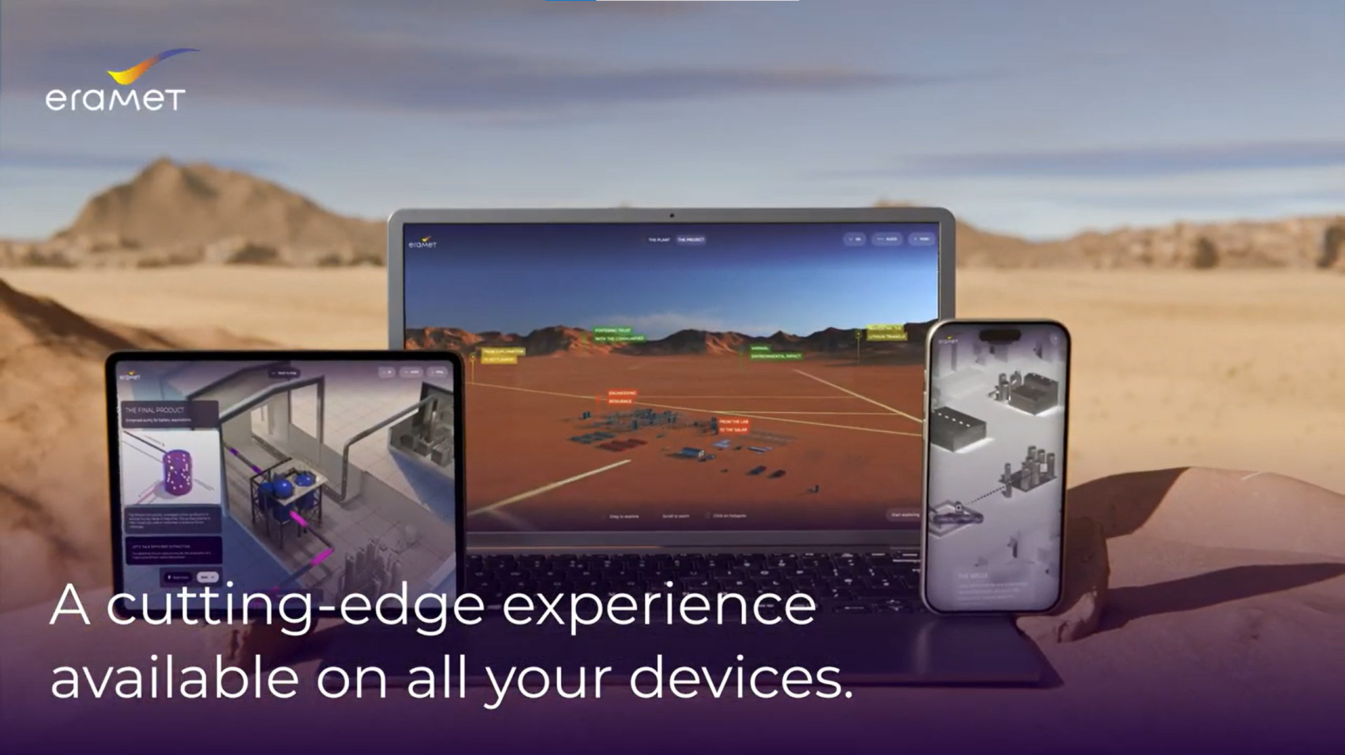 A cutting-edge experience available on all your devices