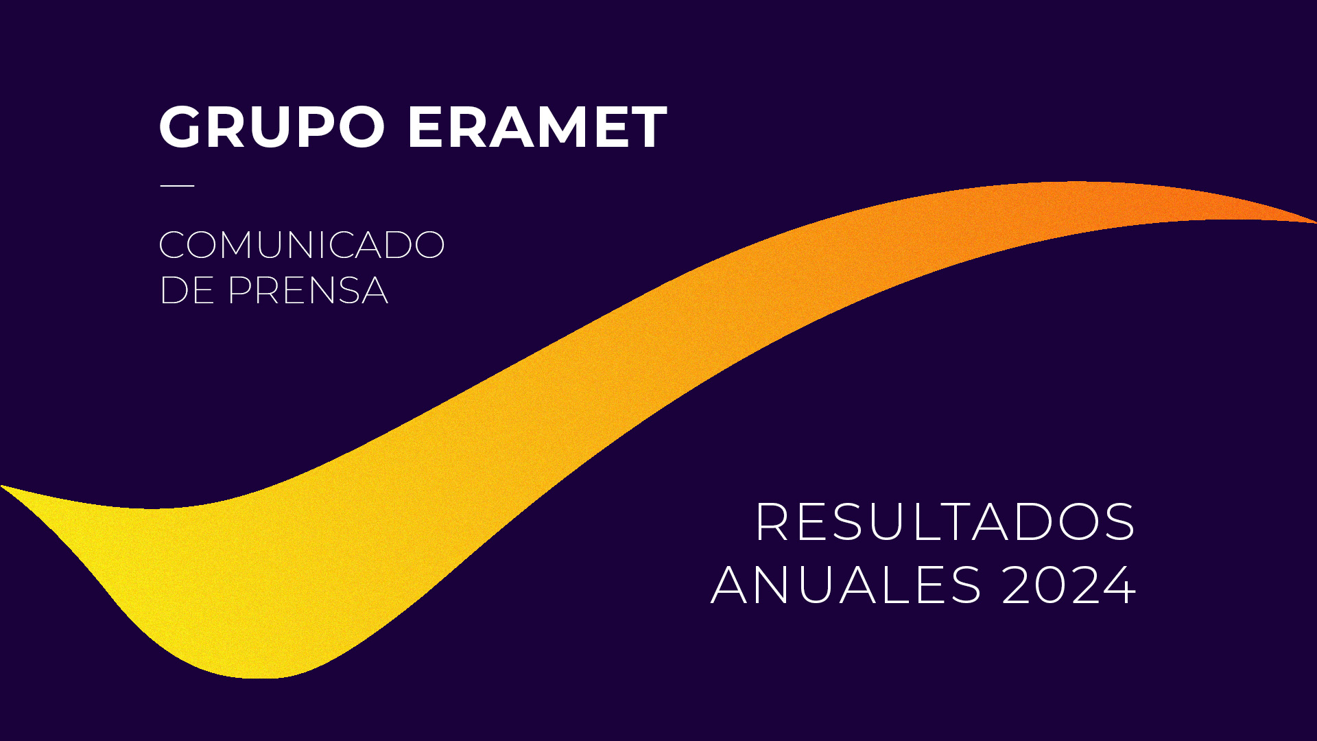 Eramet - CP - Resultados anuales 2024