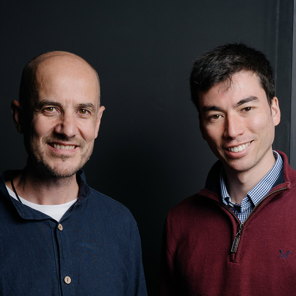Marcus Spiegel, CTO, et Thomas Fenal, Co-fondateur et CSO de Gentian